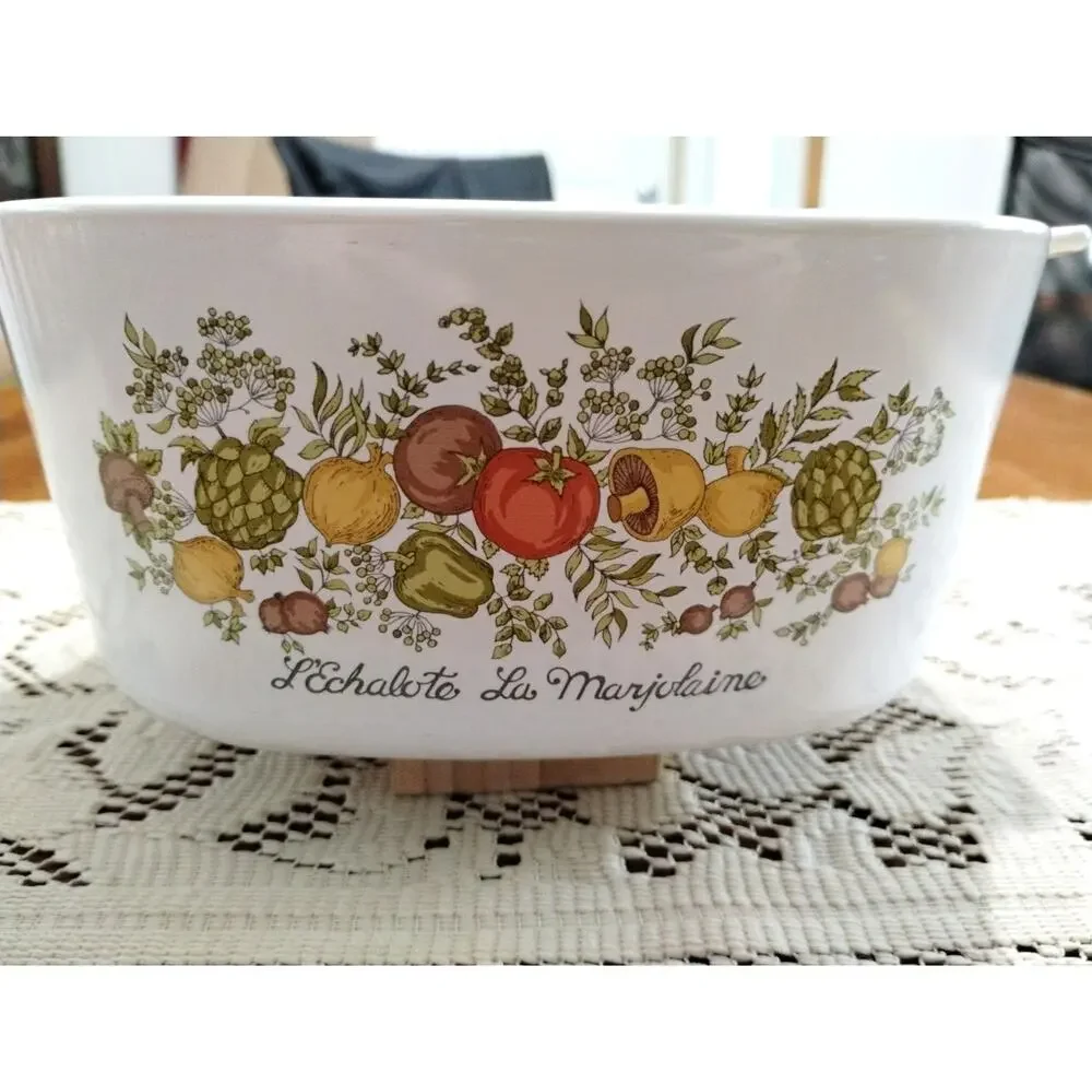 Corning Ware Spice Of Life 3 Quart La Marjolaine A-3-B Without lid